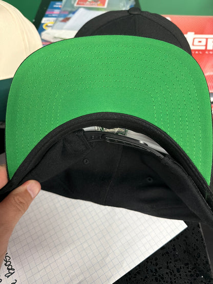 Break Point Hat Black Flat Brim