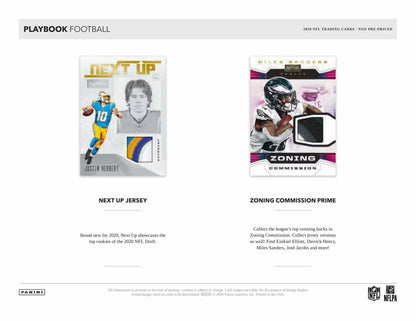 2020 Panini Playbook Football Mega Box (Orange Parallels)