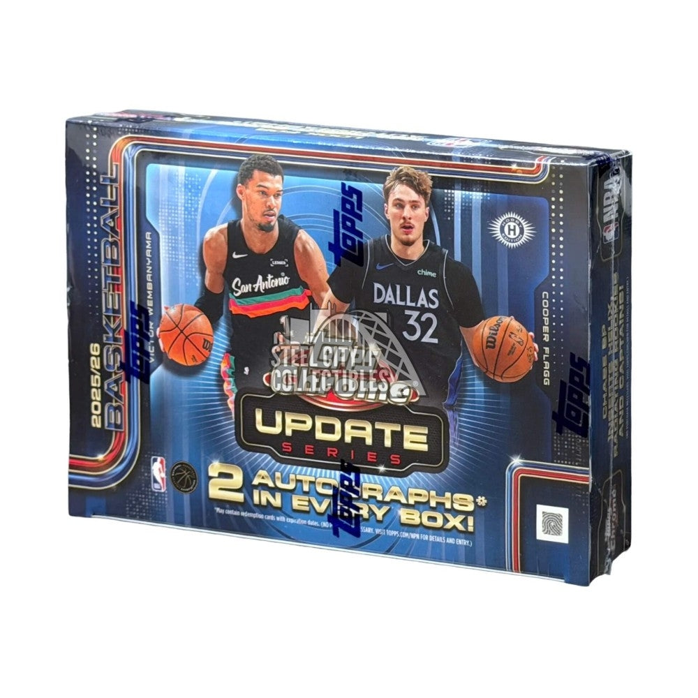 2025/26 Topps Chrome Update Basketball Breakers Delight Box