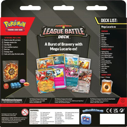 Pokemon Mega Lucario ex League Battle Deck