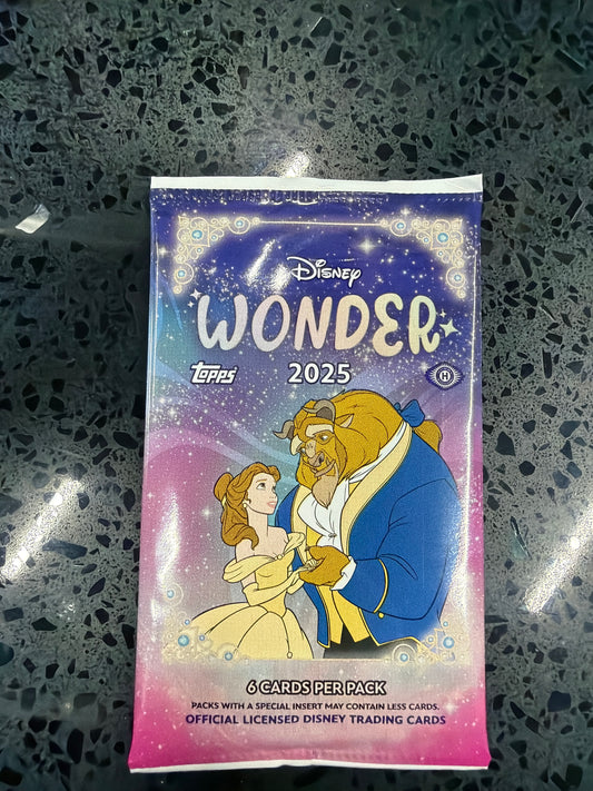 Disney Wonder Hobby Pack Topps 2025 (6 Cards)