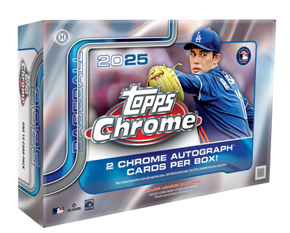 2025 Topps Chrome Baseball Breaker Delight 6-Box Case