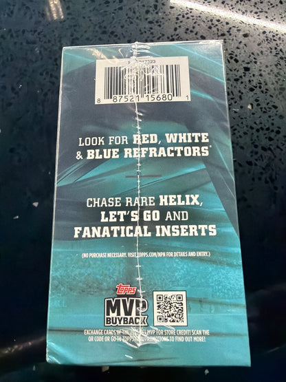 2025 Topps Chrome Football Blaster Box (7 Packs)