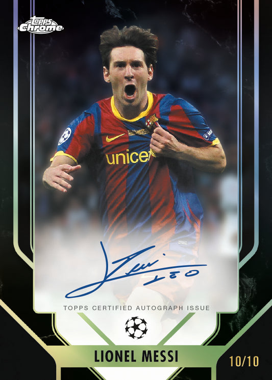 2025/26 Topps Chrome UEFA Club Competitions Soccer Hobby Box