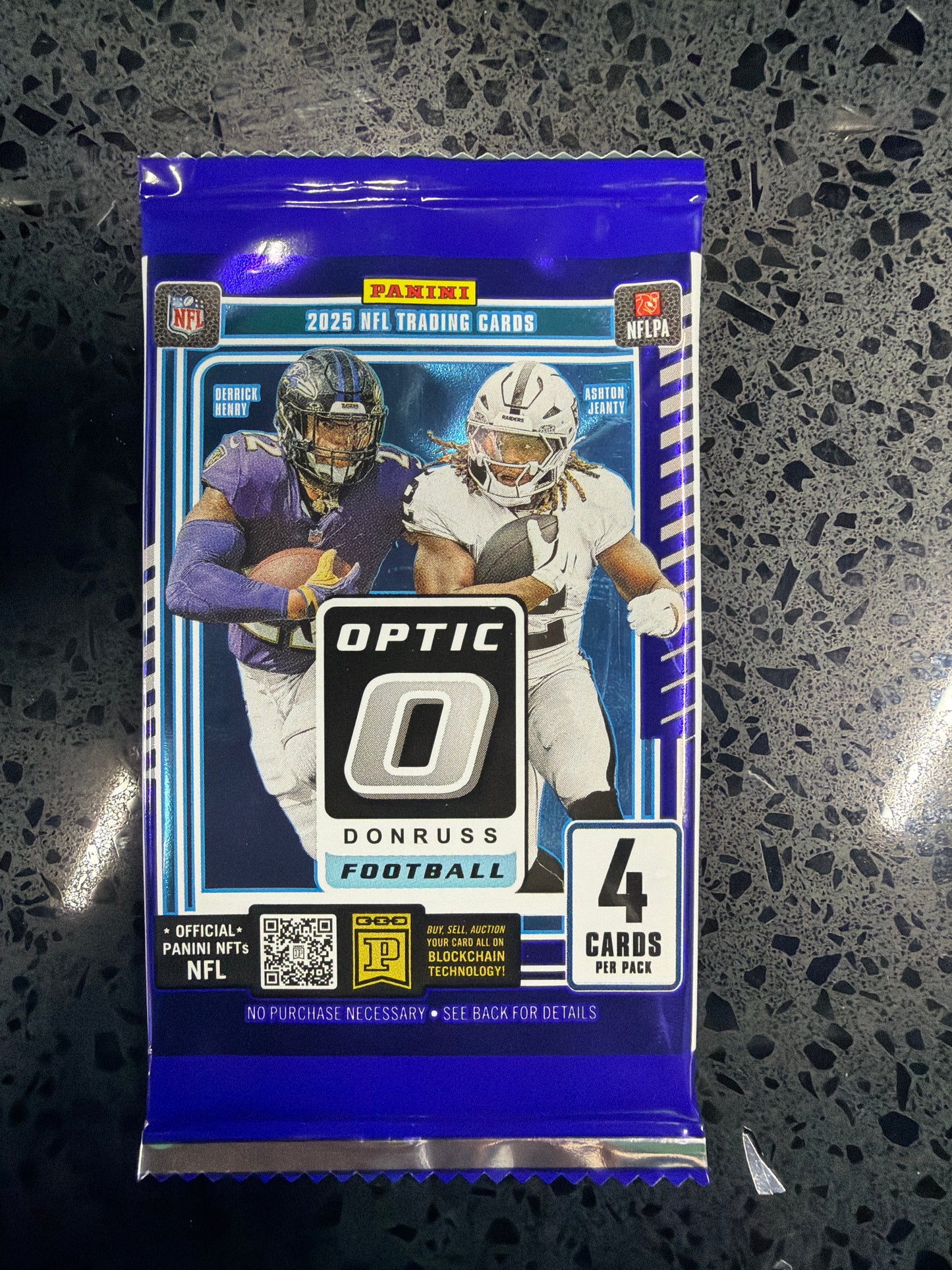2025 Panini Donruss Optic Football Blaster Pack (4 Cards)