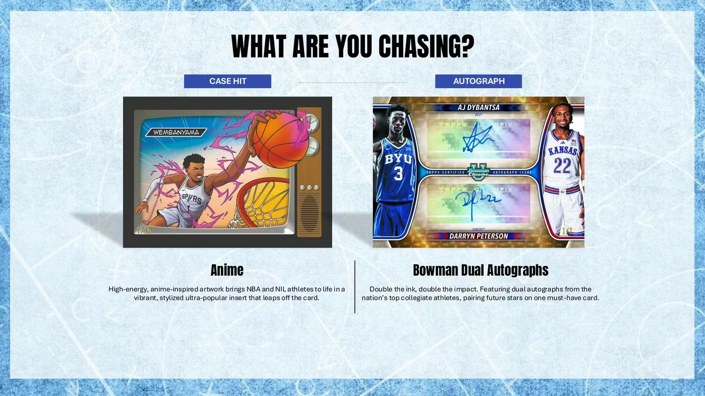 2025/26 Bowman Basketball Hanger Box