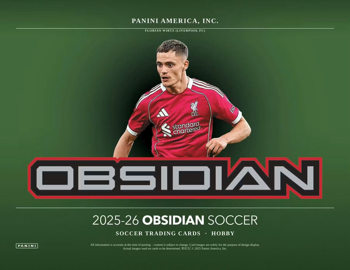 2025/26 Panini Obsidian Soccer Hobby Box