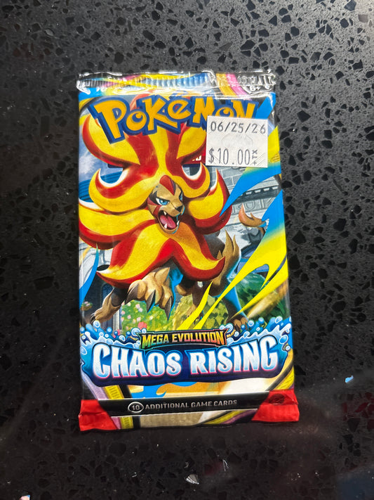 Mega Evolution Chaos Rising single packs