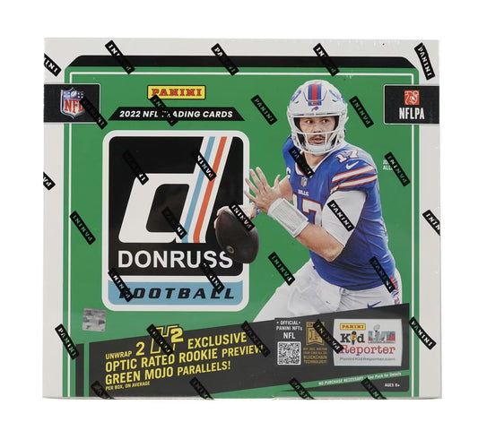 2022 Panini Donruss Football H2 Box