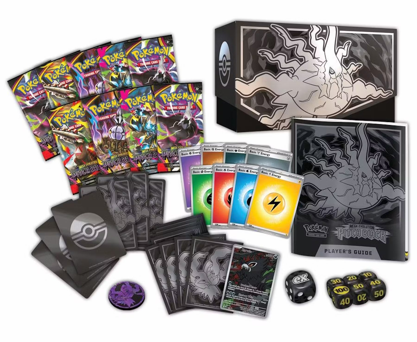 Pokemon Mega Evolution: Pitch Black Elite Trainer Box (Presell)