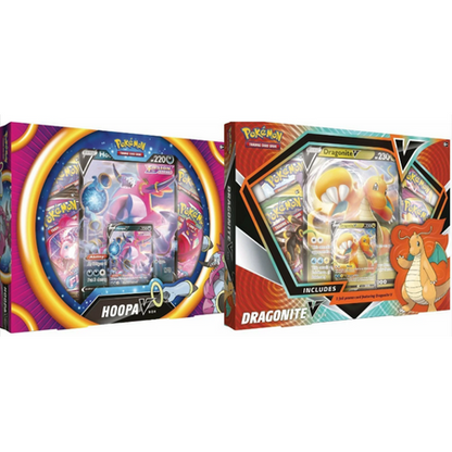 Pokemon Sword & Shield Fusion Strike Dragonite V Box or Hopa V Box (1 AT RANDOM)