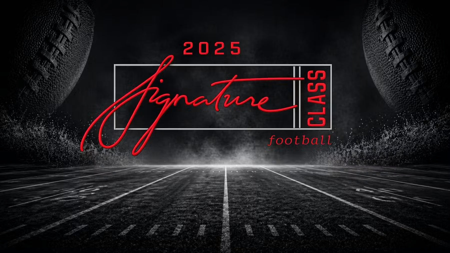 2025 Topps Signature Class Football Blaster Box