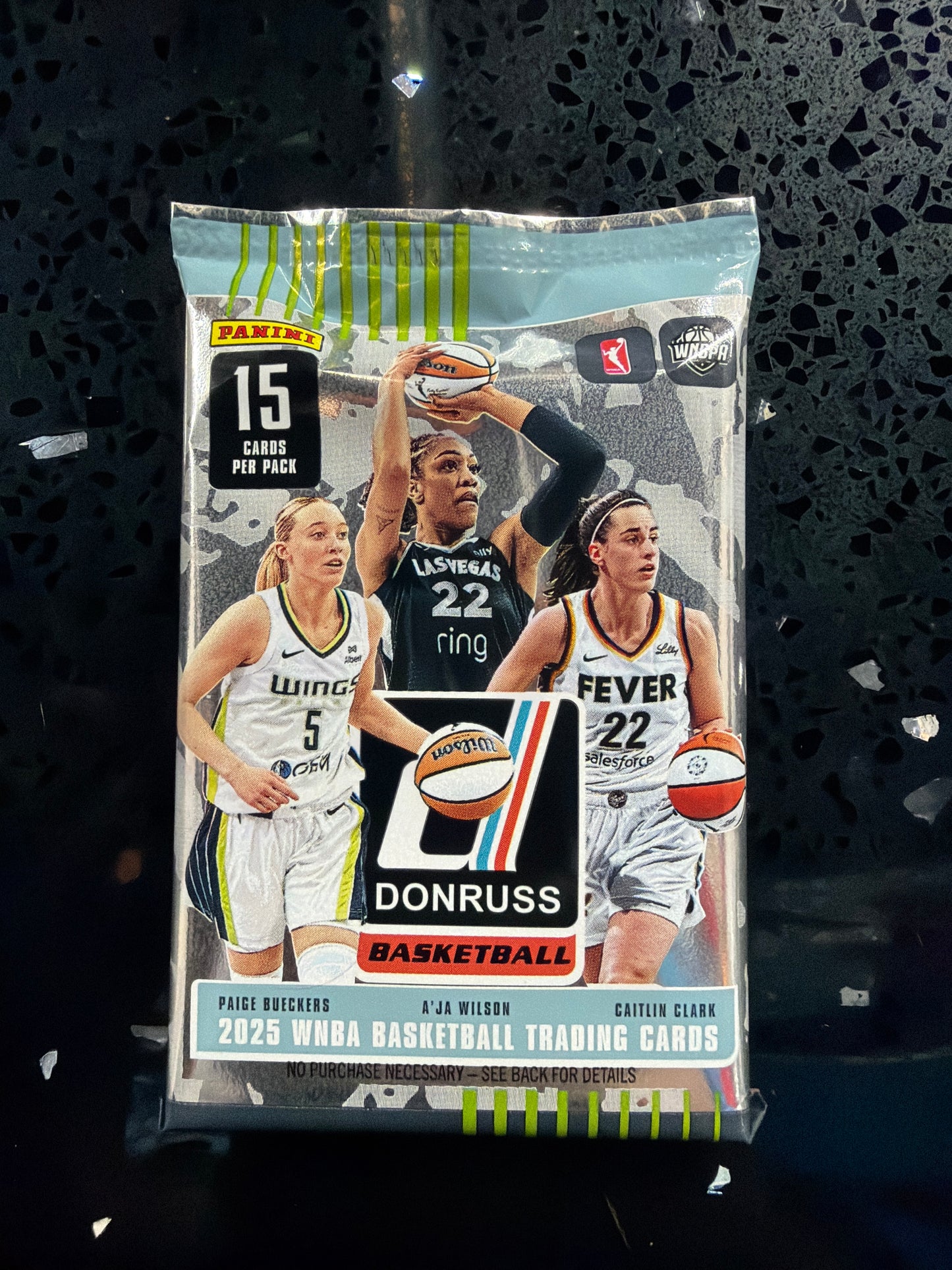 2025 Panini Donruss WNBA Basketball Pack (15 Cards)