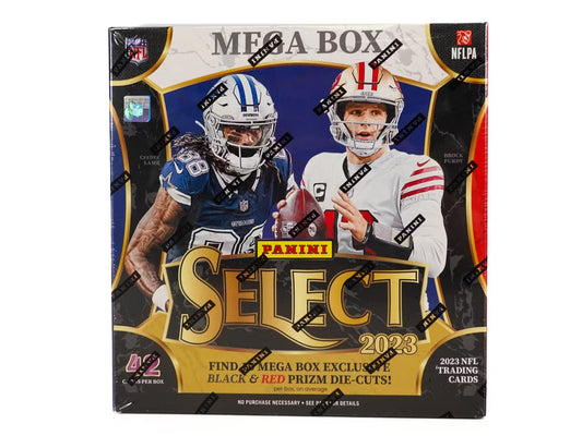 2023 Panini Select Football Mega Box (Black & Red Prizms)