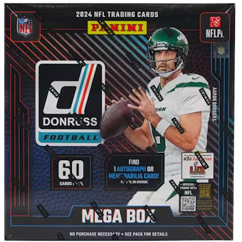 2024 Panini Donruss Football Mega Box (Red Wave)