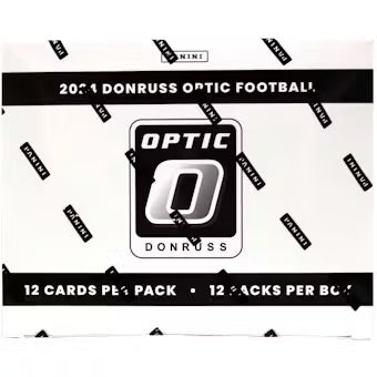 2024 Panini Donruss Optic Football Jumbo Value 12-Pack Box