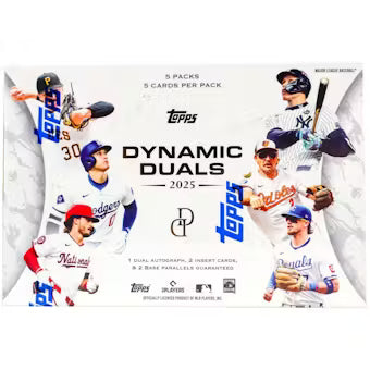 2025 Topps Dynamic Duals Baseball Hobby Box
