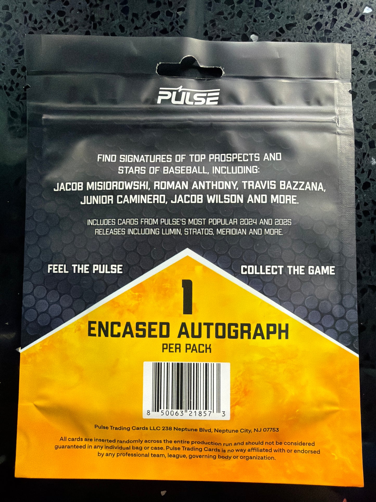 Pulse Retail Baseball Series (1 Autograph Card Per Pack)