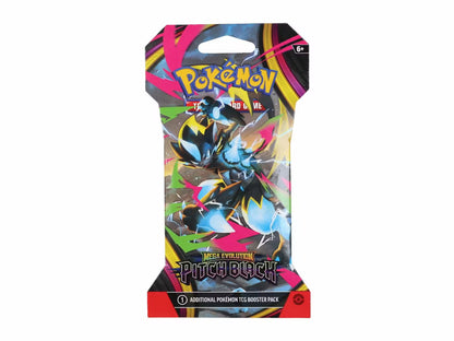 Pokemon Mega Evolution: Pitch Black Sleeved Booster Pack (Presell)
