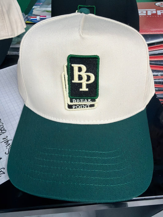 Break Point Hat Natural/Green