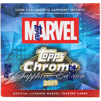 Marvel Topps Chrome Sapphire Edition 2025