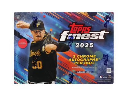 2025 Topps Finest Baseball Hobby Box SEALED 8-Box Case