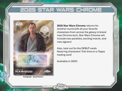 2025 Topps Chrome Star Wars Blaster
