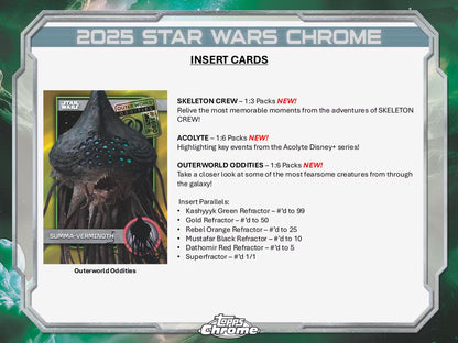 2025 Topps Chrome Star Wars Blaster