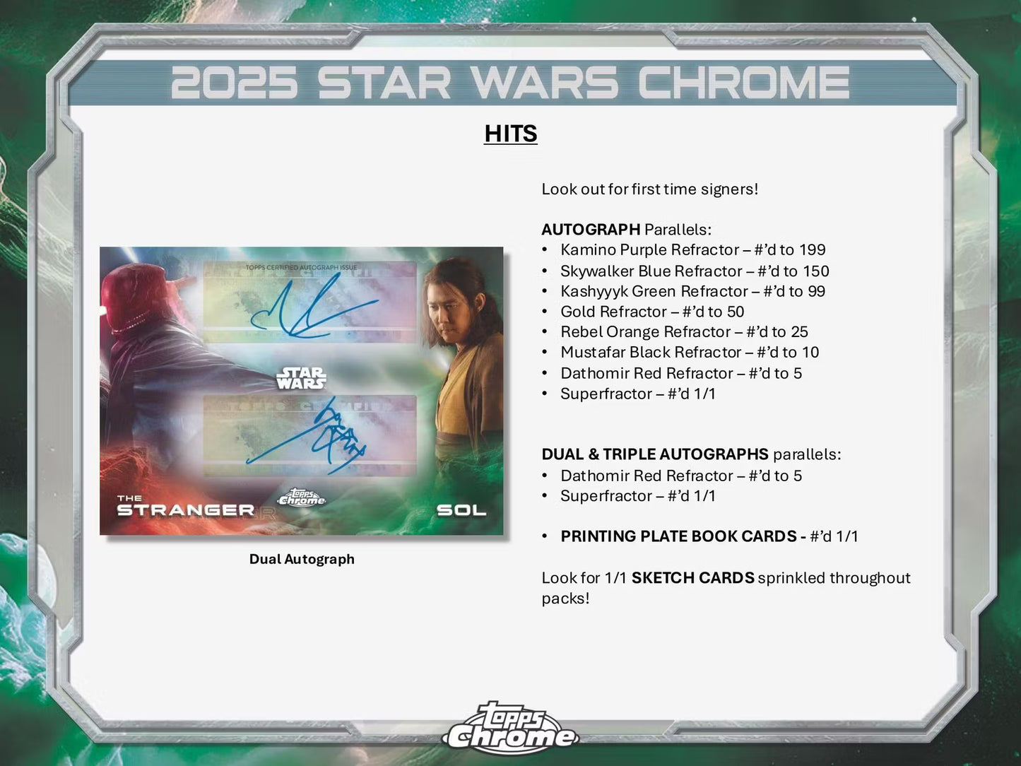 2025 Topps Chrome Star Wars Blaster