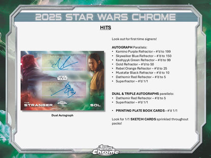 2025 Topps Chrome Star Wars Blaster