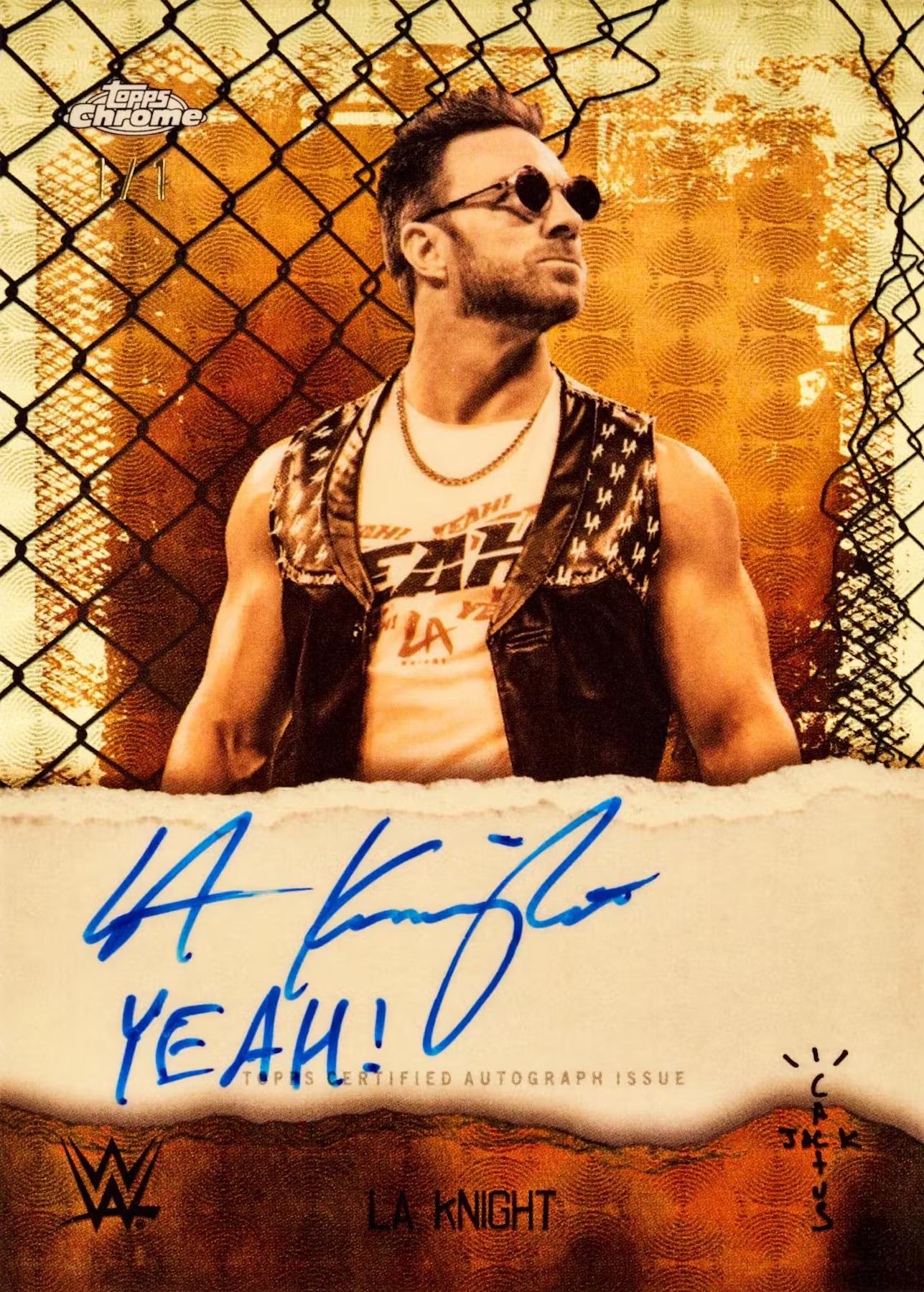 2025 Topps Chrome® WWE x Cactus Jack - Hobby Box
