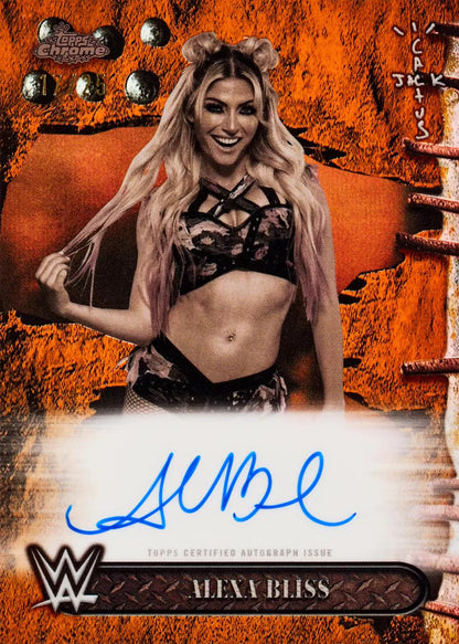 2025 Topps Chrome® WWE x Cactus Jack - Hobby Box