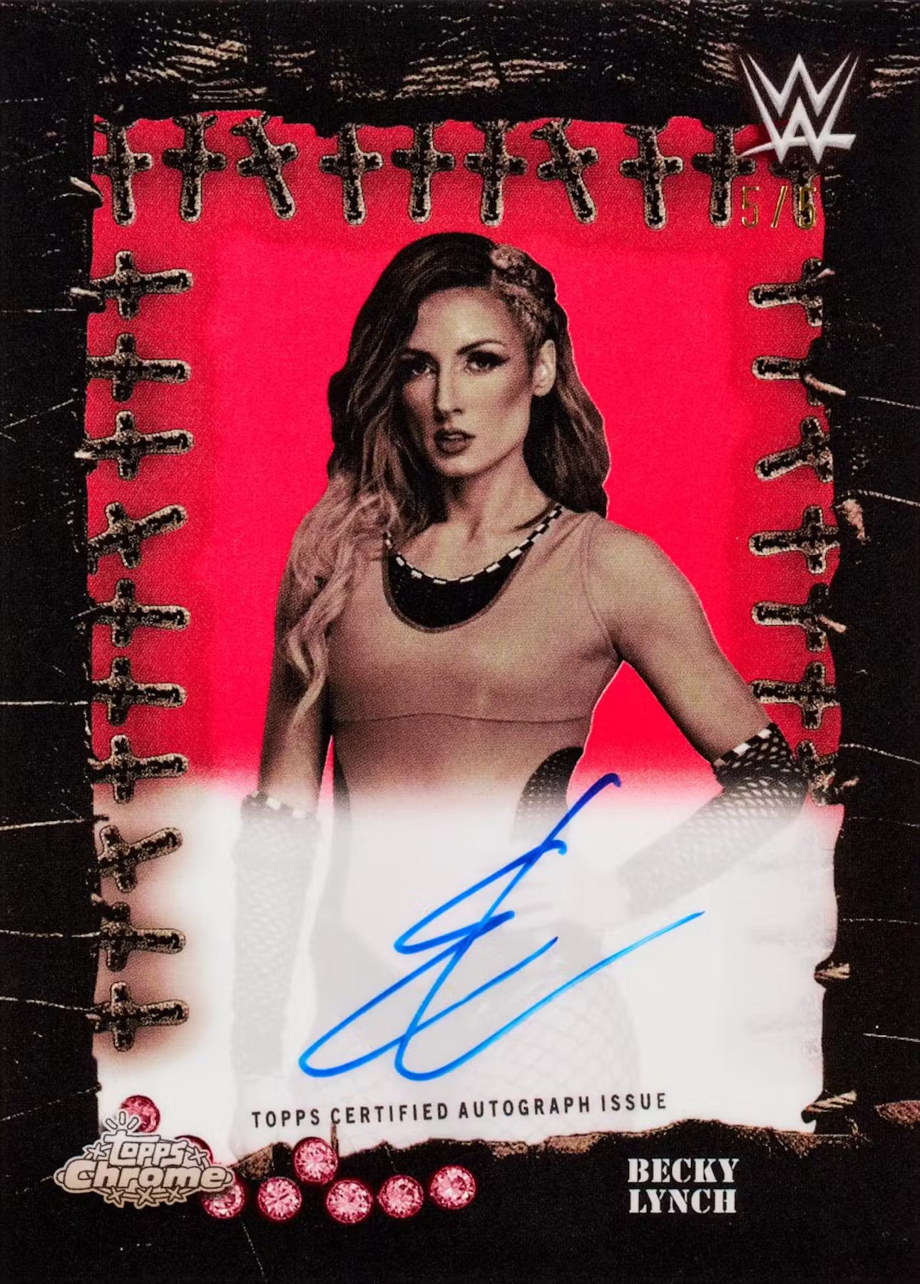 2025 Topps Chrome® WWE x Cactus Jack - Hobby Box