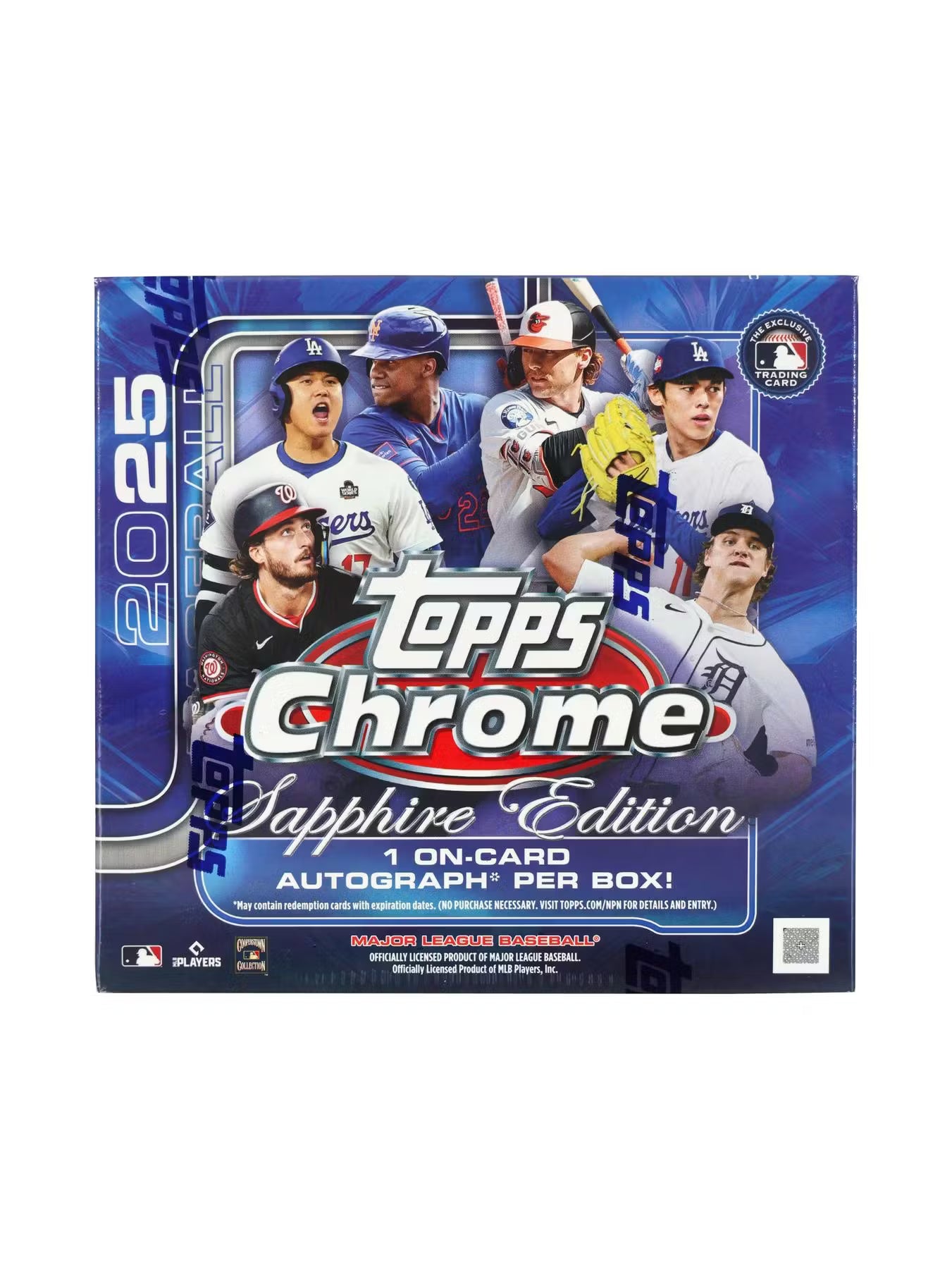 2025 Topps Chrome Baseball Sapphire Edition Box