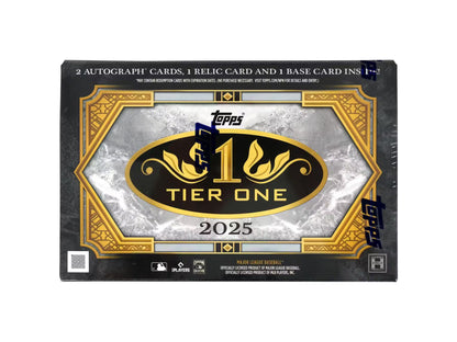 2025 Topps Tier One Baseball Hobby 12-Box Case