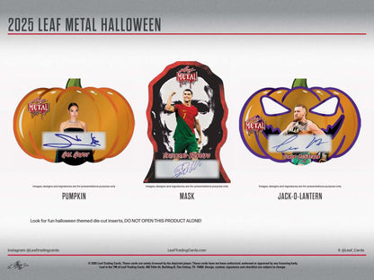 2025 Leaf Metal Halloween Hobby