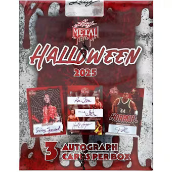 2025 Leaf Metal Halloween Hobby Box