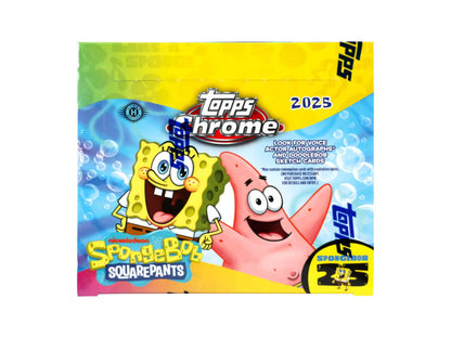 Topps Chrome SpongeBob 25th Anniversary Hobby Box