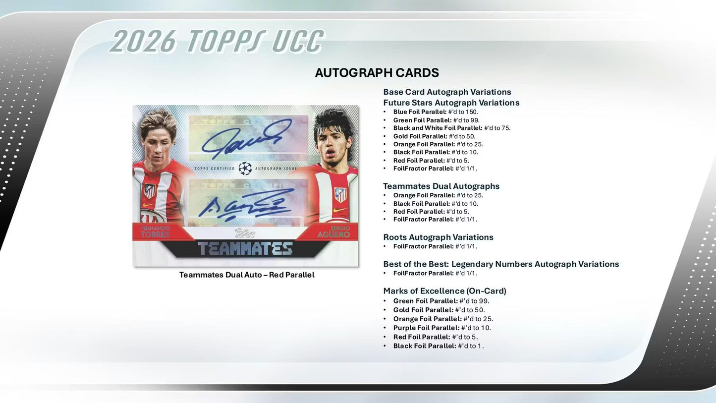 2025/26 Topps UEFA Club Competitions Soccer Hanger Box