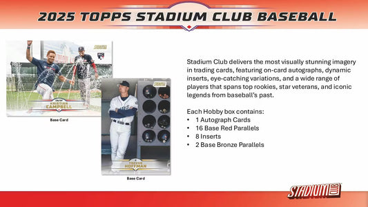2025 Topps Stadium Club Baseball Fat Pack