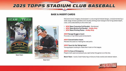 2025 Topps Stadium Club Baseball Fat Pack
