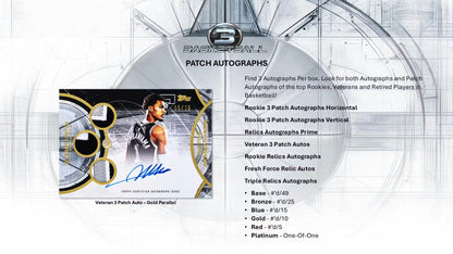 2025/26 Topps Three Basketball Hobby Box