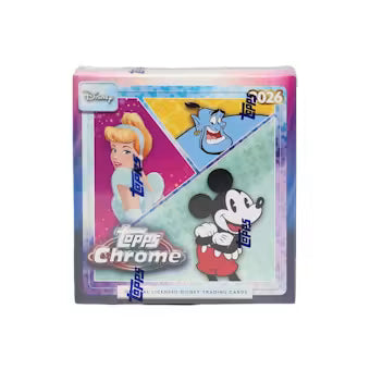 2026 Topps Chrome Disney Mega Box
