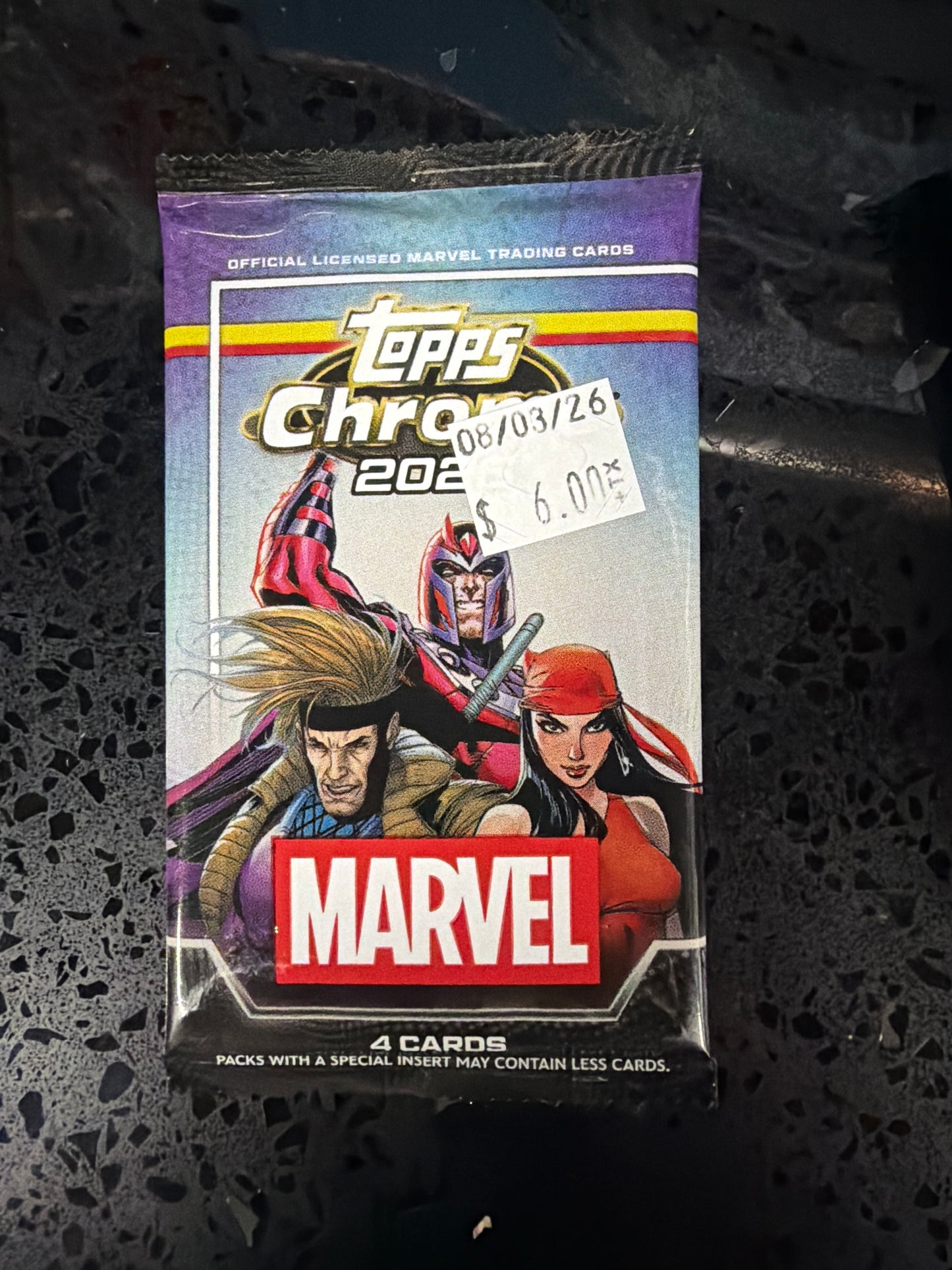 Marvel Chrome Blaster pack