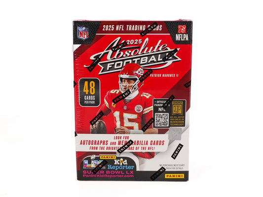2025 Panini Absolute Football Blaster Hobby Box (Purple Parallels)