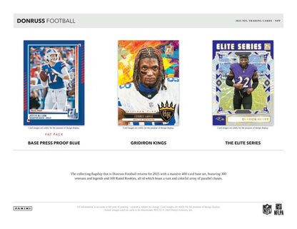 2025 Panini Donruss Football Blaster Box (Red Hot Rookies!)