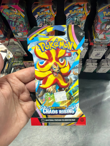 Pokemon TCG: Mega Evolution Chaos Rising Sleeved Booster