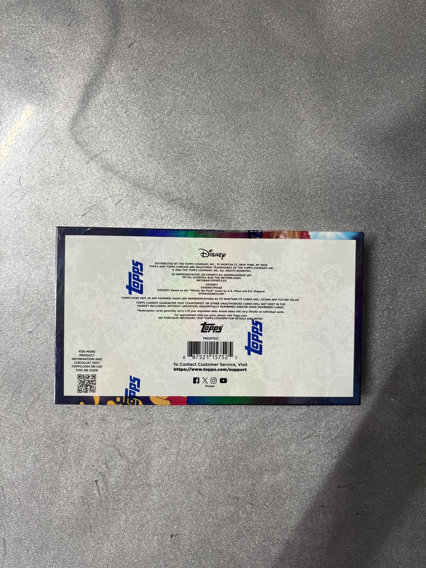 2026 Topps Chrome Disney Hobby Box