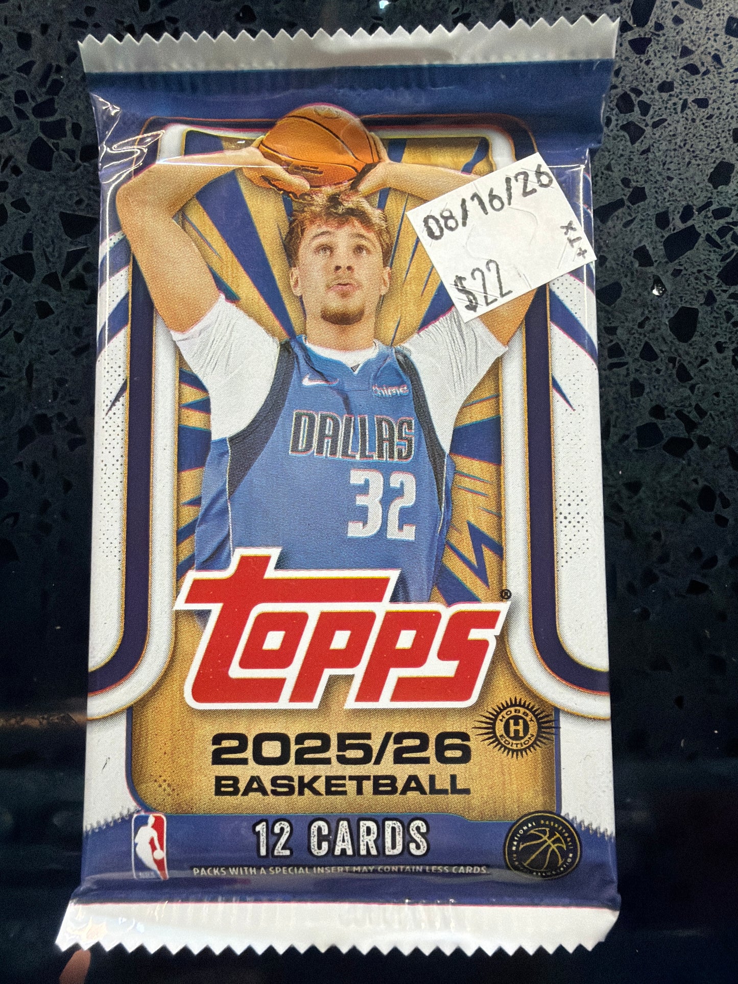 2025/26 Topps NBA Flagship single pack