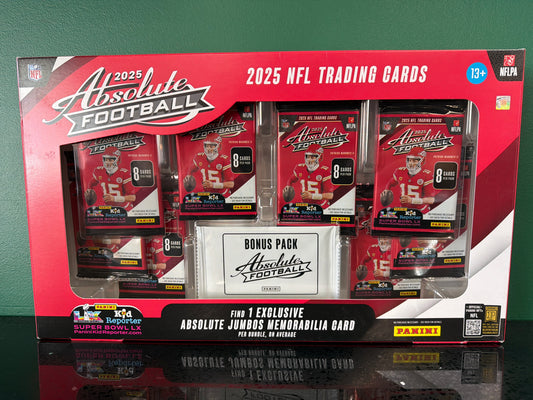 Panini Absolute NFL Football Trading Card Bundle Box